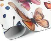 Schattigee bloemhuizen dieren Verpakking Papier (Rol Hoek)