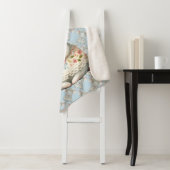 Schattigee Bloemmuis Jurk Bloemkroon Sherpa Deken (In situ)