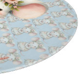 Schattigee Bloemmuis Jurk Bloemkroon Snijplank (Hoek)