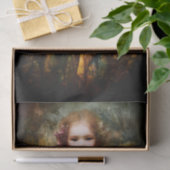 Schattigee Blonde Magische Kinderfee EG6L Decoupag Tissuepapier (Geschenk)