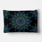 Schattigee Blue Dot Art Mandala Pattern Etui (Achterkant)