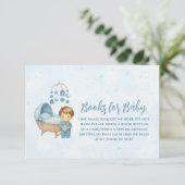 Schattigee Blue Mobile Wieg baby kinderbedjes voor Informatiekaartje (Staand voorkant)