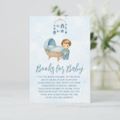 Schattigee Blue Mobile Wieg baby kinderbedjes voor Informatiekaartje (Staand voorkant)