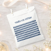 Schattigee Blue Owl Verjaardag Slumber Party Bedankzakje (Geknipt)