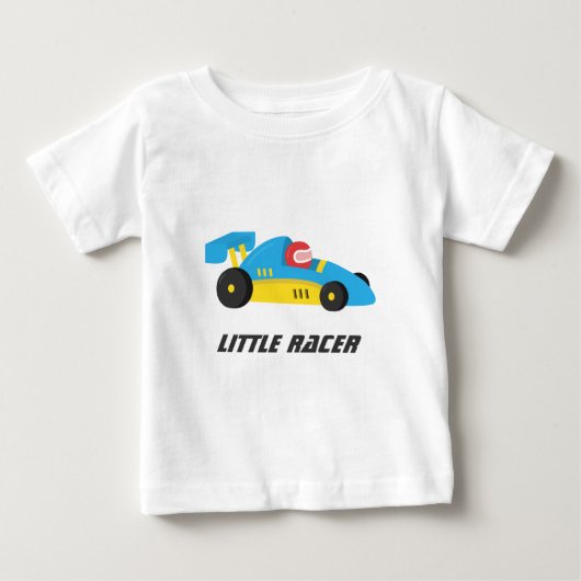 Schattigee Blue Race Car voor The Little Racer (Voorkant)