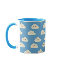 Schattigee Blue Sky Smiling White Clouds Combo Mok