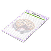 Schattigee Blueberry koelkast Inventory Notitieblok (Schuin)