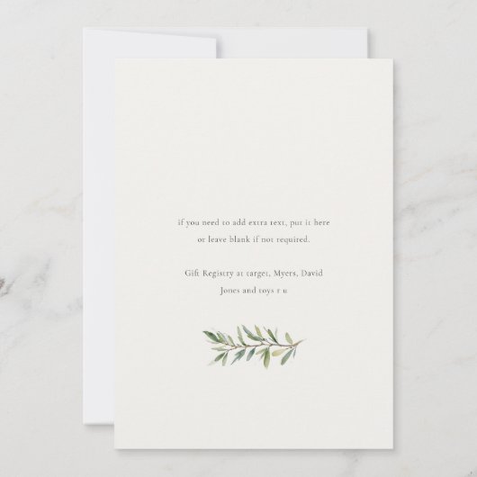 Schattigee Blush Kleine Boerderij Varken Vlinder K Kaart (Achterkant)