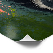 Schattigee Blushing Panda - Digitaal Schilderen Perfect Poster (Hoek)