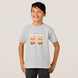 Schattigee Boba Bubble Tea Love T-shirt