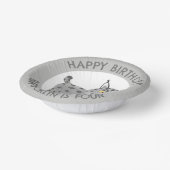 Schattigee Bobcat Lynx cartoon Gepersonaliseerde V Papieren Kommen (Gebogen)