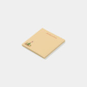 Schattigee Bobcat op cactus Post-it® Notes (Schuin)