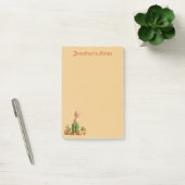 Schattigee Bobcat op cactus Post-it® Notes (Kantoor)