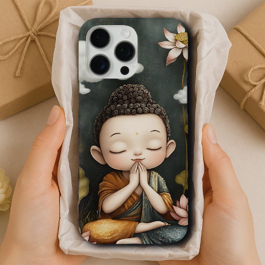 Schattigee Boeddha Art Vreedzame Zen Meditatie Ont Case-Mate iPhone Case