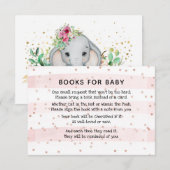 Schattigee boeken voor Baby aanvraag Bedankkaart (Voorkant / Achterkant)