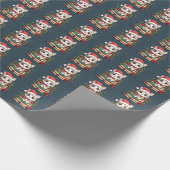 Schattigee Boekenstapel met Cat Cadeaupapier (Hoek)