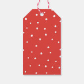 Schattigee boerderijdieren Baby shower Favor Cadeaulabel (Achterkant)