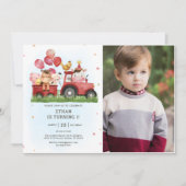 Schattigee Boerderijdieren Barnyard 1e Verjaardag  Kaart (Voorkant)