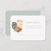 Schattigee Boerderijdieren Barnyard Luierloterij Informatiekaartje