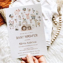 Schattigee boerderijdieren Barnyard Neutral Baby s