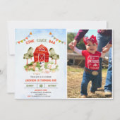 Schattigee boerderijdieren Barnyard verjaardagsfee Kaart (Voorkant)