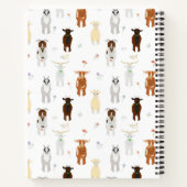 Schattigee Boerderijdieren Foto Keepsake Album Notitieboek (Achterkant)