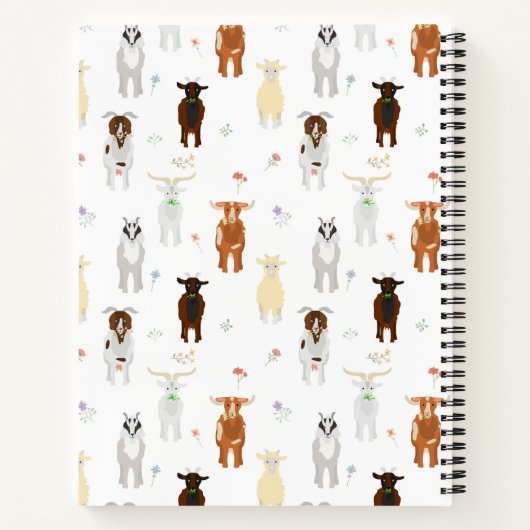 Schattigee Boerderijdieren Foto Keepsake Album Notitieboek (Achterkant)