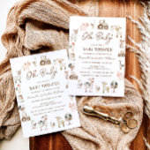 Schattigee boerderijdieren Genderneutraal Baby sho Kaart