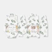 Schattigee Boerderijdieren Groen Jongensschuur Bab Bedankdoosjes (Uitgevouwen)