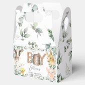 Schattigee Boerderijdieren Groen Jongensschuur Bab Bedankdoosjes (Geopend)