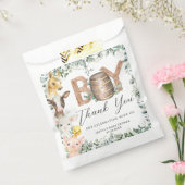 Schattigee Boerderijdieren Groen Jongensschuur Bab Bedankzakje (Gezegeld)