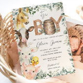 Schattigee Boerderijdieren Groen Jongensschuur Bab Kaart