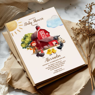 Schattigee Boerderijdieren Groen Jongensschuur Bab Kaart