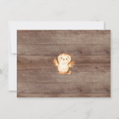 Schattigee Boeren Markt Baby shower Uitnodiging (Achterkant)