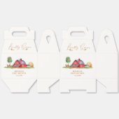Schattigee Boeren Markt Barnyard Baby shower Bedankdoosjes (Ongevouwen)