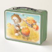 Schattigee Boerenhond met Pompoen (Achterkant)