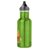 Schattigee Boerenhond met Pompoen Waterfles (Rechts)