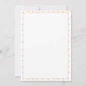 Schattigee Boho Baby Boy Lion Cub Pawprints Kaart (Achterkant)