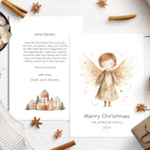 Schattigee Boho Beige Kerst Baby Angel