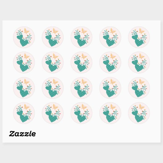 Schattigee Boho Cactus Sticker (Vel)