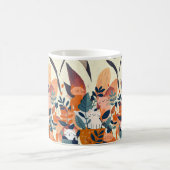 "Schattigee Boho Contemporary Cats – Stijlvol Dier Koffiemok (Center)