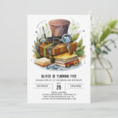 Schattigee Boho detective Verjaardag Kaart (Staand voorkant)