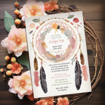 Schattigee Boho Dreamcatcher Baby shower Party