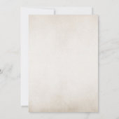 Schattigee Boho Let's Get Spooky Halloween Party Kaart (Achterkant)