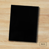 Schattigee Boho Line Art Bloemen en Vlinders Wit Notitieboek