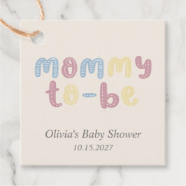 Schattigee boho mama om Baby shower te zijn Bedankjes Labels