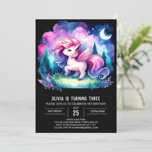 Schattigee Boho paardenverjaardag Kaart (Staand voorkant)