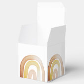 Schattigee Boho regenboog dank u Baby shower Bedankdoosjes (Geopend)