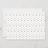 Schattigee Boho regenboog roze foto Verjaardag Kaart (Achterkant)