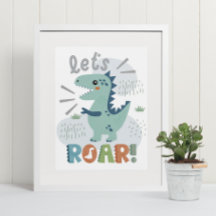 Schattigee Boho T-Rex Dinosaur Kinder kamer kinder